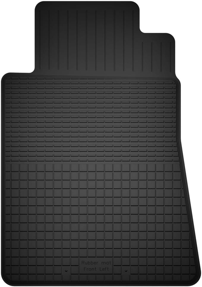 Wielganizator BasicProtect Serie - Rubbermat voor Bestuurder - 1,5 cm Rand - Antislip