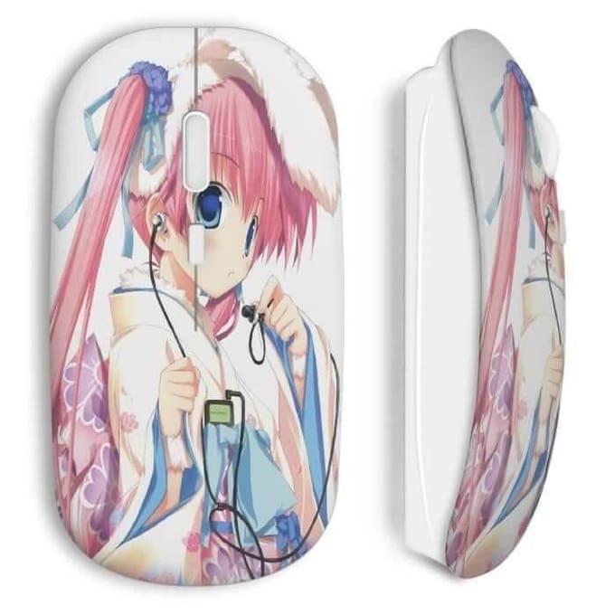 Souris sans fil kawaii girl music