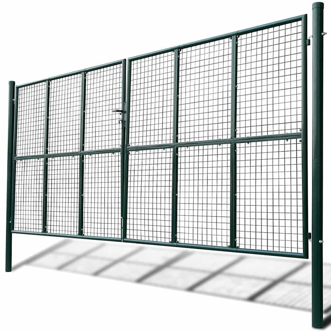 vidaXL - Tuinhek - van - gaas - 400x200 - cm