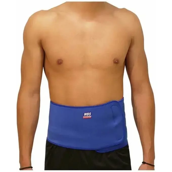 Neopreen lumbale riem zonder beschermers Softee