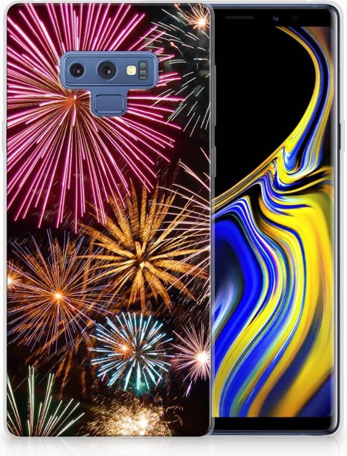 Samsung Galaxy Note 9 Silicone Back Cover Vuurwerk