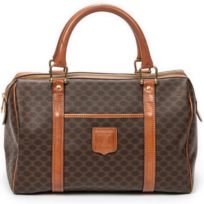 Vintage Small Boston   handtas