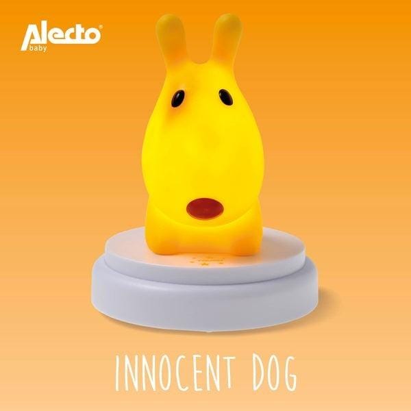 Alecto INNOCENT DOG - LED nachtlampje - Hond - Geel