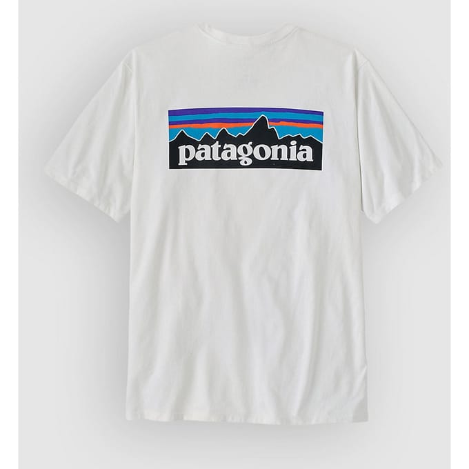 Patagonia P-6 Logo Responsibili T-Shirt wit