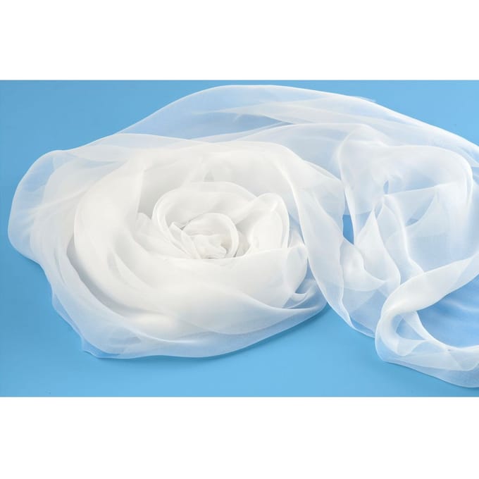 Zijde "Chiffon 3,5", 90 cm breed