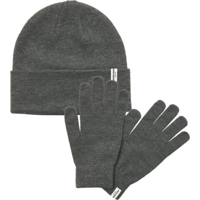 JACK&JONES - JACCOOPER BEANIE AND GLOVES GIFTBOX - Heren - Mutsen