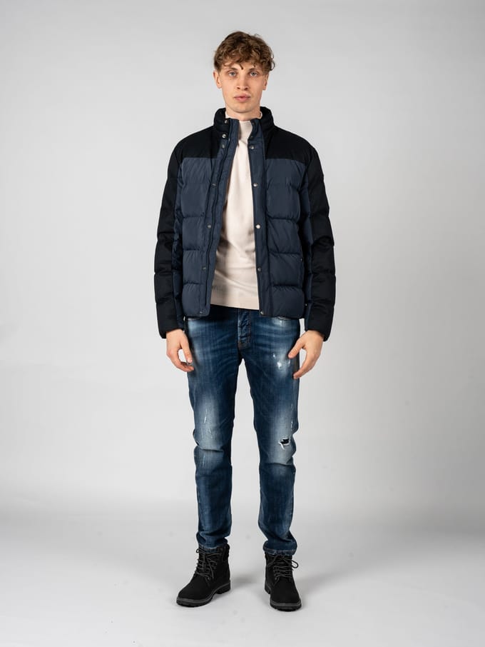 Geox jas Terence Mannen blauw