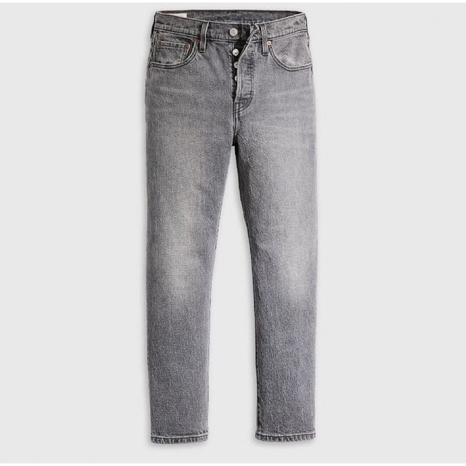 Levis Dames/Dames 501 Korte Jeans (De weg op)