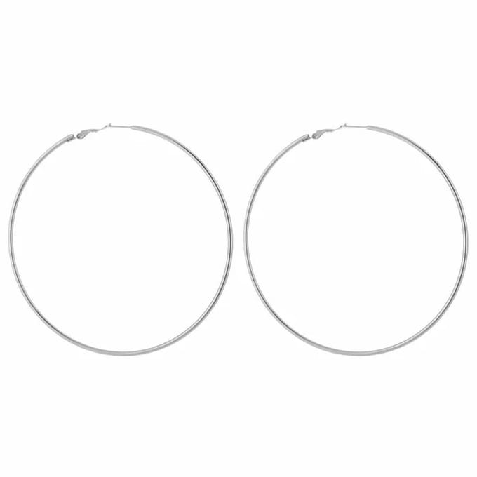 Bijoutheek Oorringen Hoop Zilver