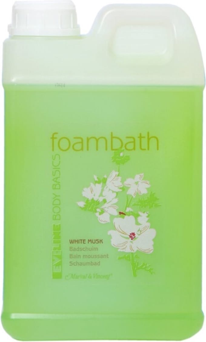 Evi Line Body basics badschuim white musk 2 Liter