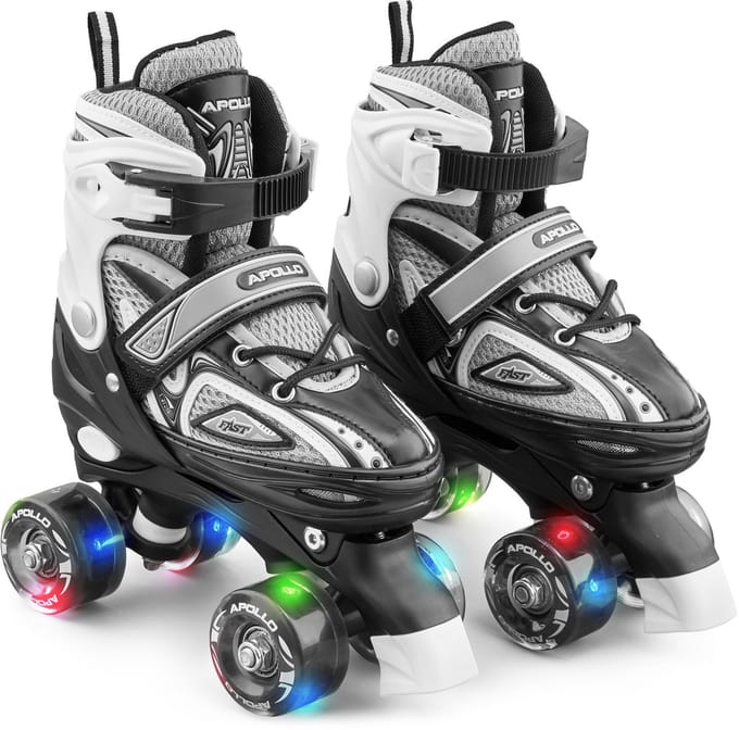Apollo LED Rolschaatsen Super Quads X-Pro