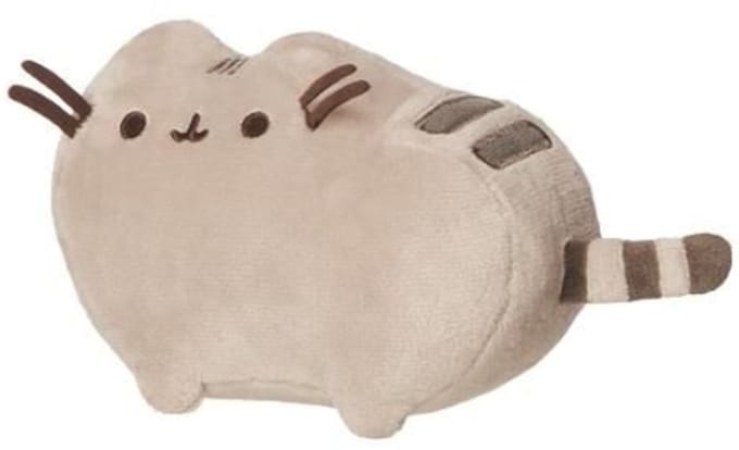 Pusheen Mini Pluche Knuffel Grijze Kat 15 cm