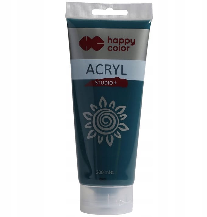 Happy Colour Acrylverf Smaragdgroen 53 - 200 ml