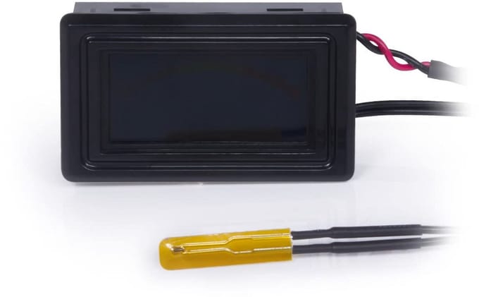 Digitale Temperatuursensor voor Waterkoeling met Celsius en Fahrenheit Display