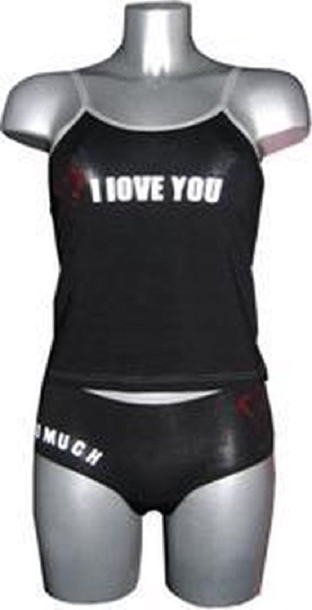 Slip en top I love You- maat L