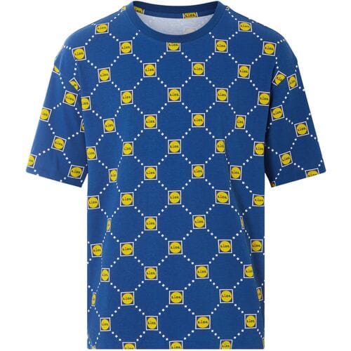 Lidl heren T-shirt (Blauw, S (44-46))