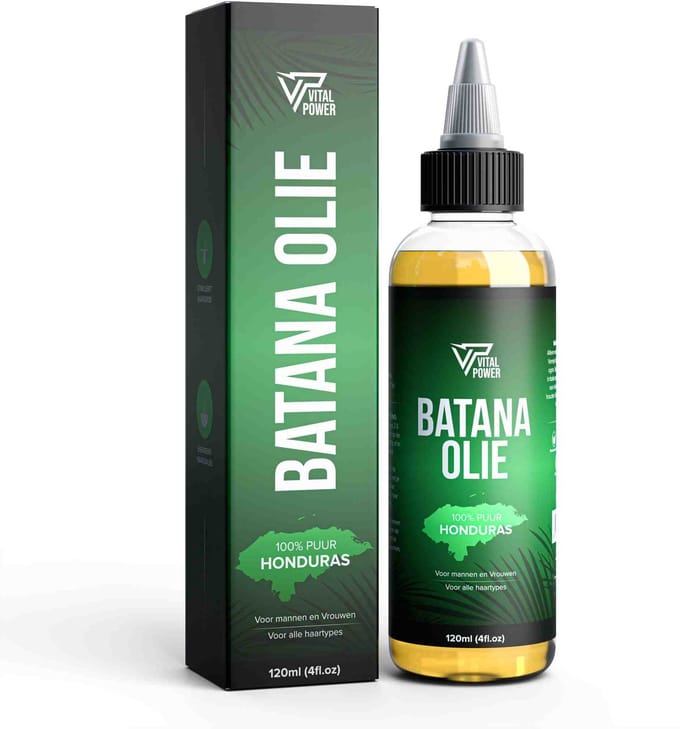 VitalPower - Batana Oil - 100% Puur - Batana Olie - Haarserum - Haaruitval