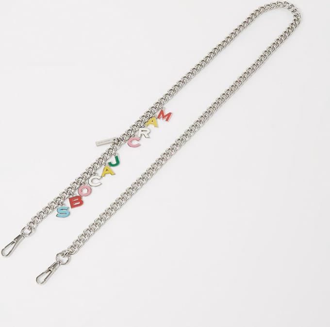 Marc Jacobs Schouderriem - The Charm - Zilver hardware