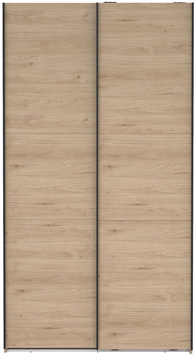 Como schuifdeurkast 2 deuren 120x220cm eikdecor.