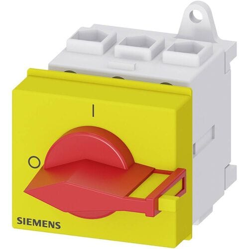 Lastscheidingsschakelaar Rood, Geel 3-polig 16 mm² 25 A 690 V/AC Siemens 3LD21300TK13