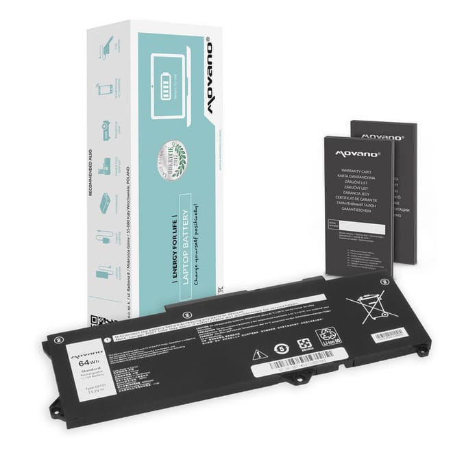 Movano Batterij - Dell Latitude Serie - Li-Ion - Compatibel - Lange Levensduur