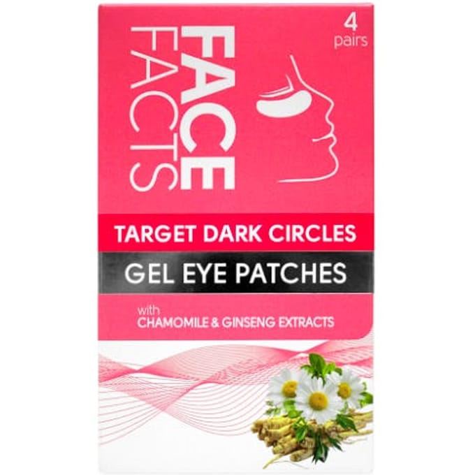 Face Facts Target Dark Circles Gel Eye Patches 4 paar