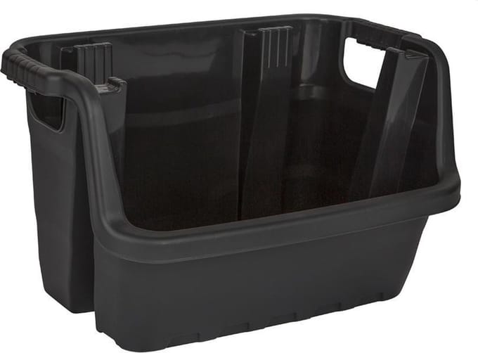 Opbergkoffer kunststof stapelbaar 90 liter