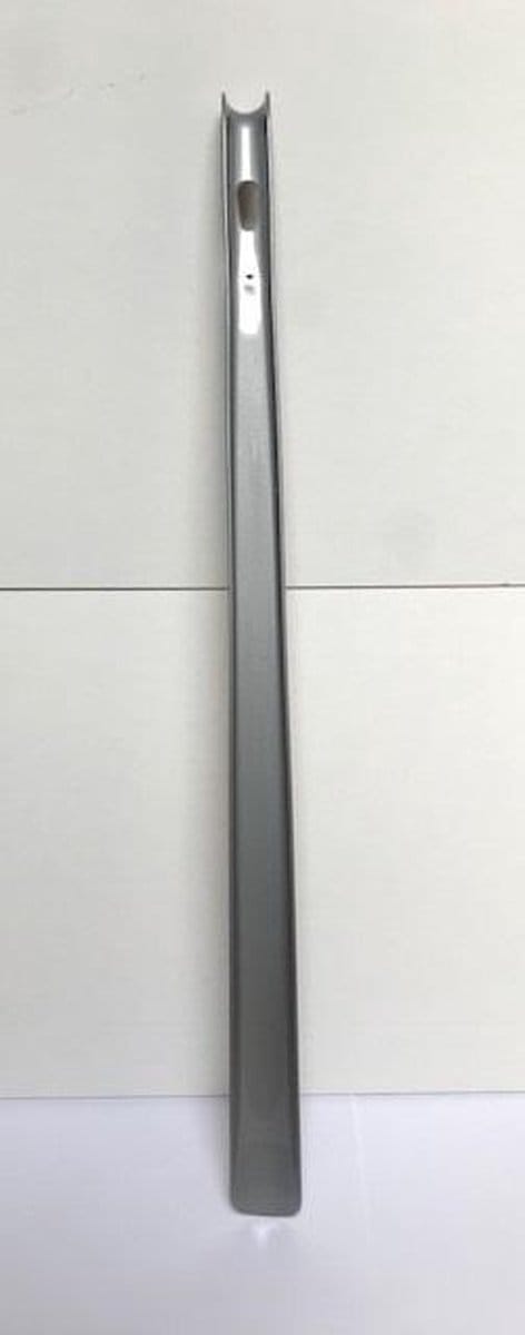 Schoenlepel 65cm XXL luxe grijs