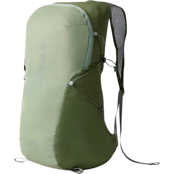 Dare2b Packaway Rugzak Groen Man,Vrouw