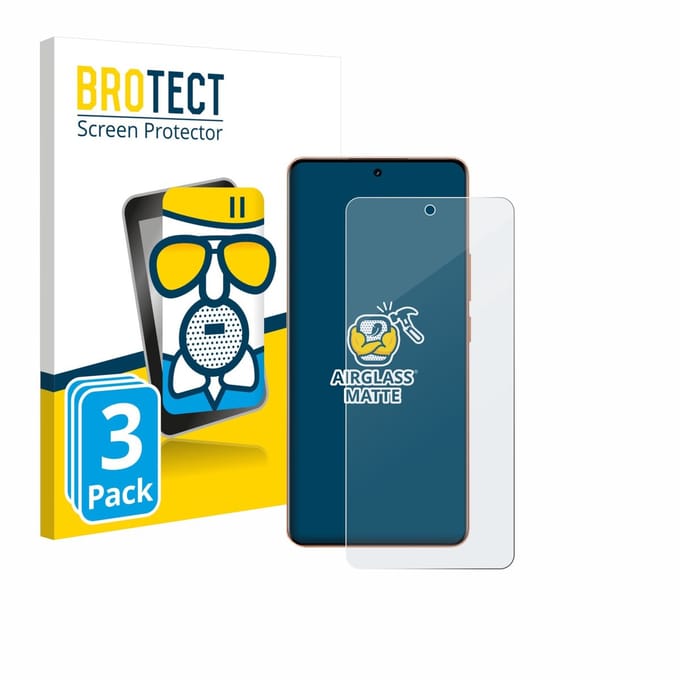 BROTECT - Screenprotector voor realme P4 Pro - Folie Beschermfolie Beschermglas matte 3 Stuks