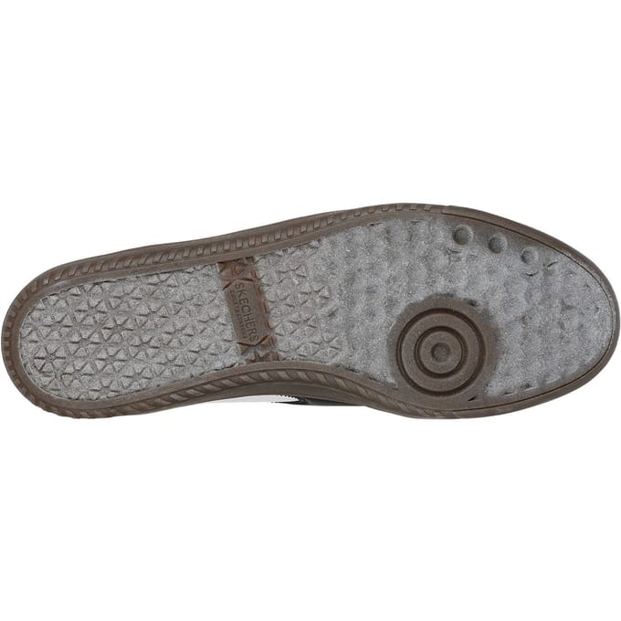 Skechers Hotshot Pyke Synthetische Heren Wit/Zwarte Trainers