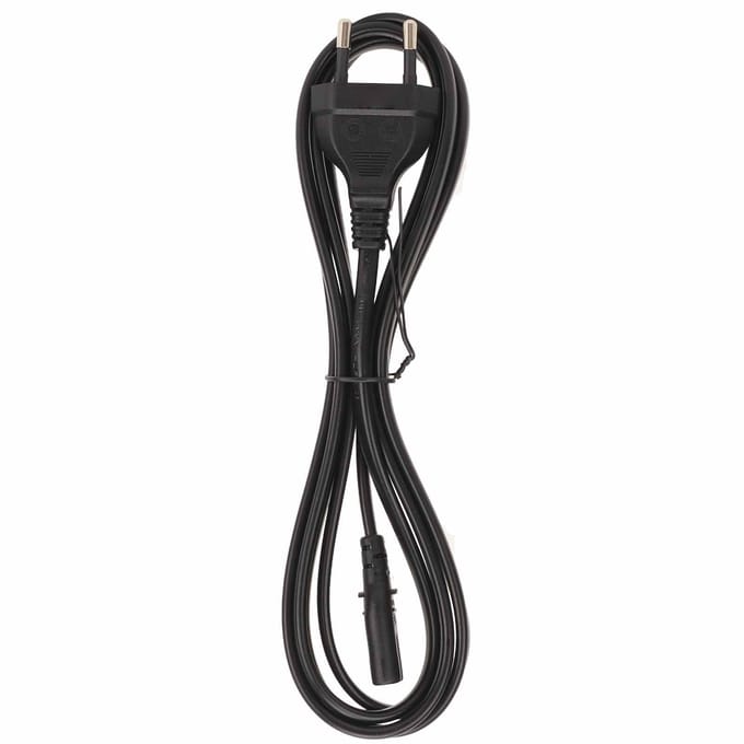 Stroomkabel naaimachine Professionele vervanging Stroomkabel naaimachine voor Singer voor EU PLUG black