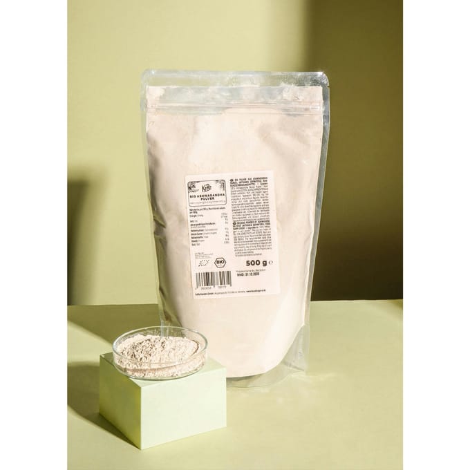 Bio ashwagandhapoeder 500 g