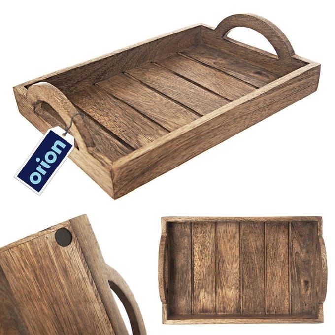 Orion - Dienblad - Hout - Mango - 30,5x20,5 cm