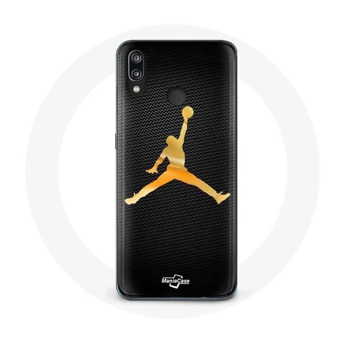 Coque - Huawei - P20 Lite Air - Jaune - Logo Michael Jordan - Souple jaune