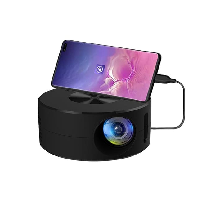 Huishoudelijke Mini LED Projector Draagbaar Wirecast Projectieapparaat Optische Len 320*180 LCD-scherm veelkleurig