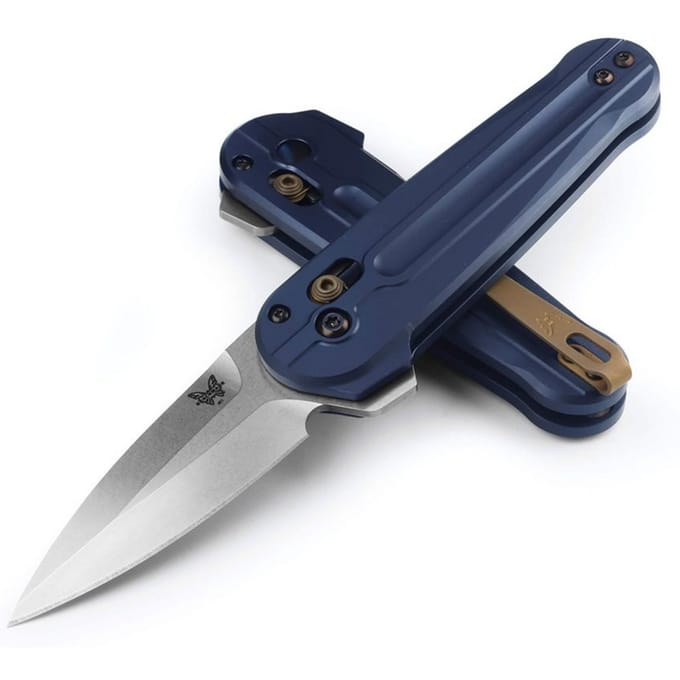 Benchmade Lowden Crater Blue – Modern zakmes met M390 staal