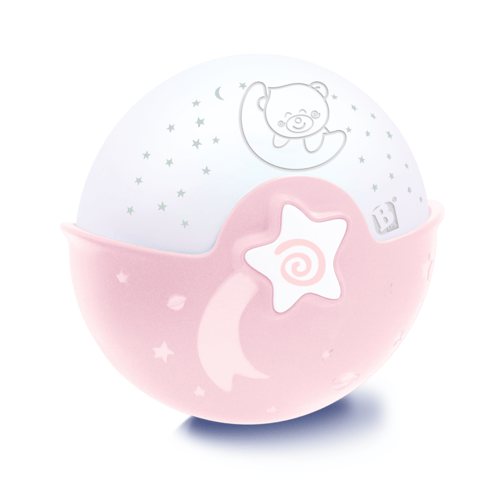 Infantino Soothing Light & Projector Pink 3-in-1 Babyprojector