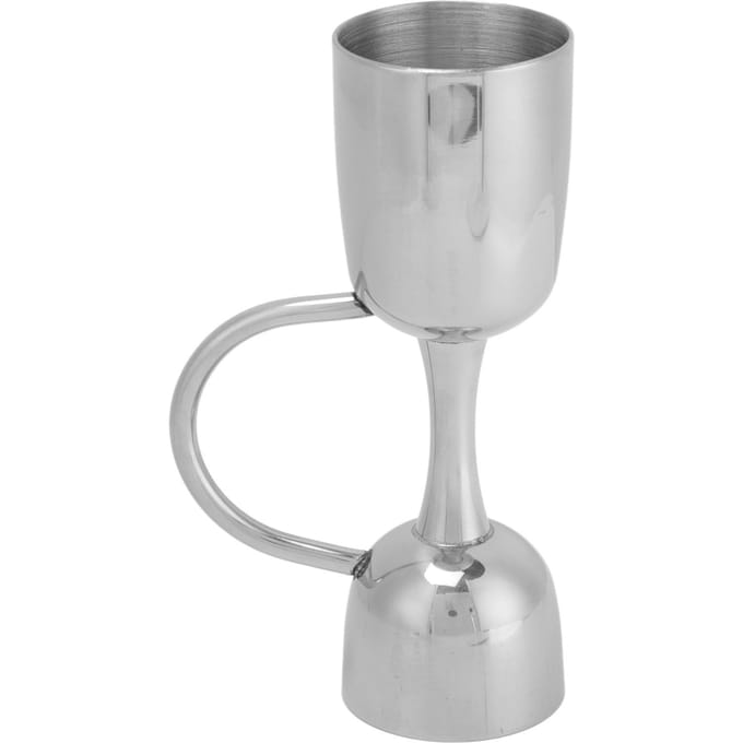 RVS Bar Maatbeker Jigger Wijn Cocktail Shaker Jigger Dubbelkoppige Drank Maatbeker L(for 6.5-9kg) gray