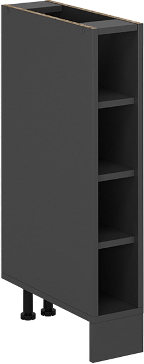 Vicco R-Line Keukenrek – 15 cm zonder werkblad Antraciet