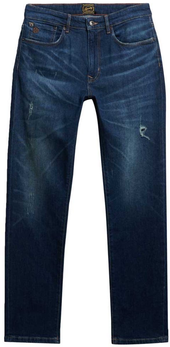 Superdry Merchant Slim Fit Spijkerbroek Blauw 36 / 32 Man