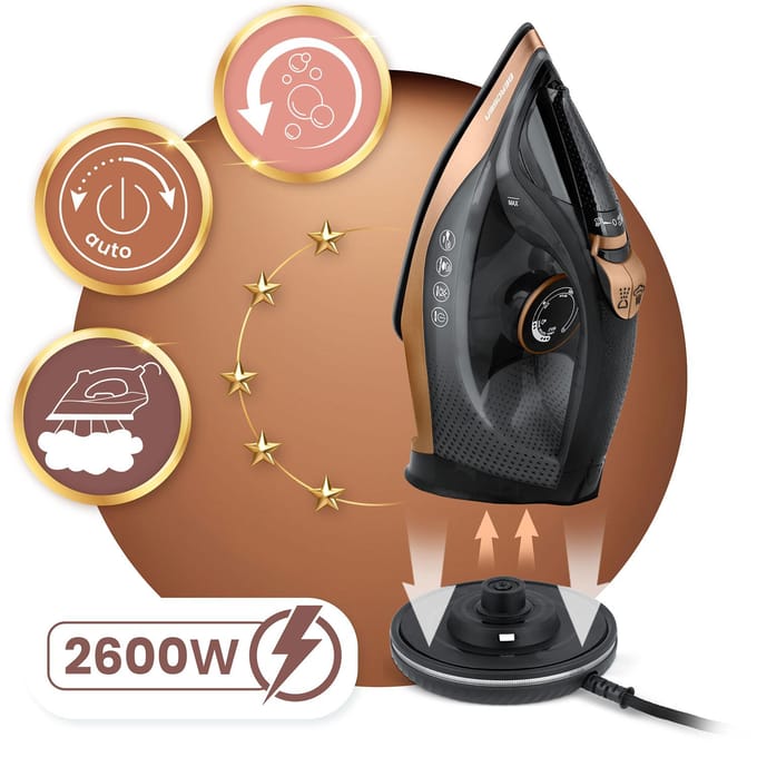 Draadloos stoomstrijkijzer 2600W Berdsen BD-333 keramische coating
