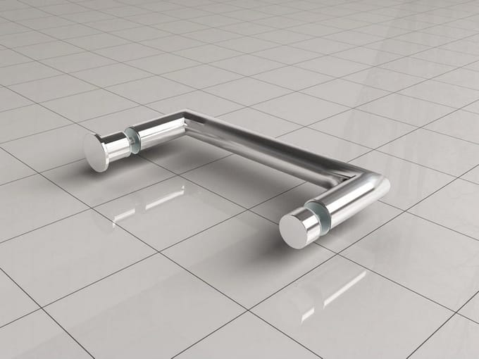 Xellanz Deurgreep Douchedeur Type 4 16,5 cm - Chroom