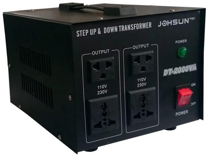 Spanningsomvormer 2000W Transformator 110V naar 220V en 220V naar 110V