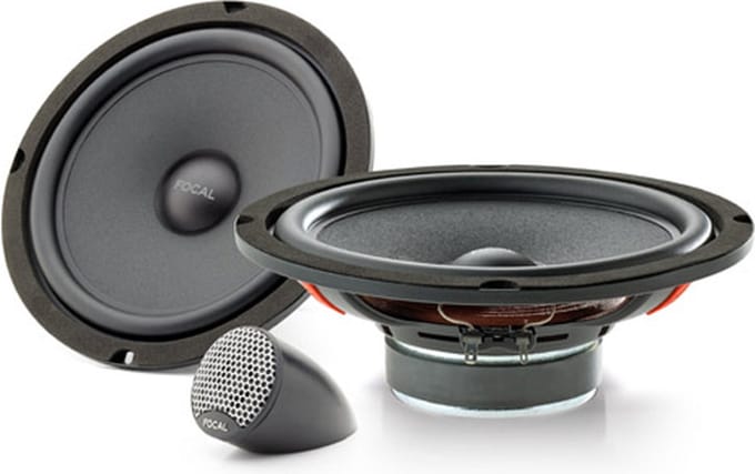 Focal ISU200 - Autospeaker - 2 weg Composet - Autospeakerset - 20cm - 8 inch - Platte luidsprekers - Ondiep