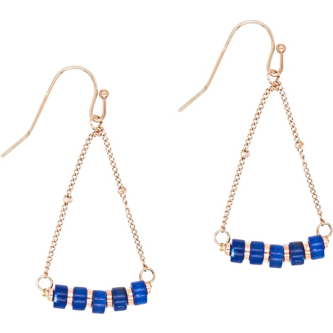 Oorbellen met Lapis-lazuli stenen voor dames Sloya Piana