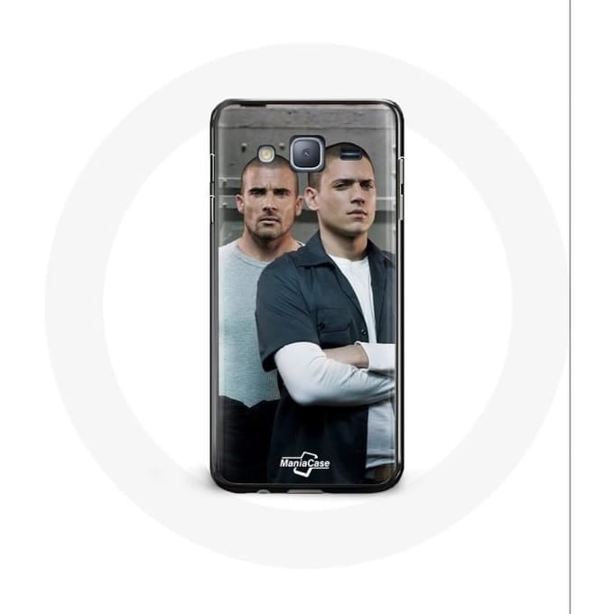 Case voor Samsung Galaxy j3 2016 Prison Break Michael Scofield en Lincoln Burrows