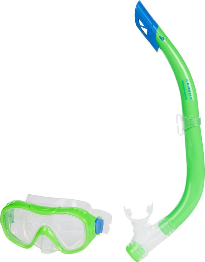 FIREFLY - st5 i kids - Masker+snorkel - Lichtgroen