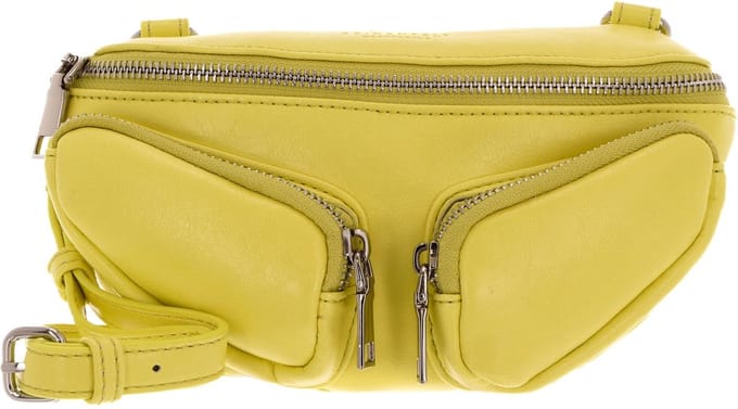 SEIDENFELT MANUFAKTUR Schoudertas Kinda Beltbag Easy Lemon Geel