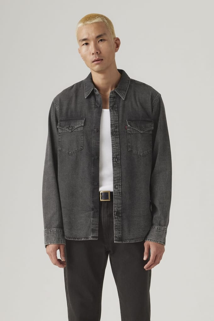 Levi's Relaxed Fit Western Shirt Größe: S | Casual hemden Outlet | Herren